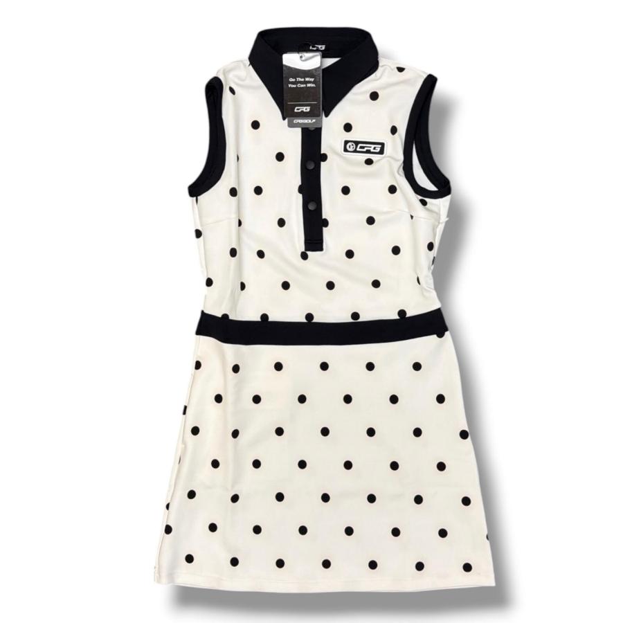 未使用品 CPG GOLF シーピージーゴルフ ノースリーブストレッチポロ
