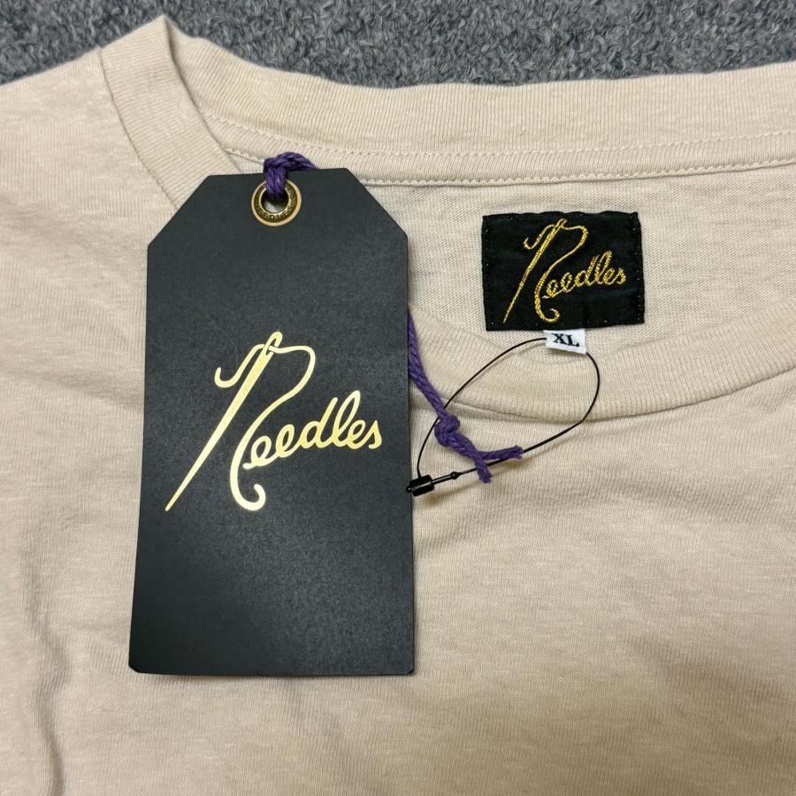 Needles（ニードルス） S/S Papillon Emb. Pocket Tee パピヨン刺繍