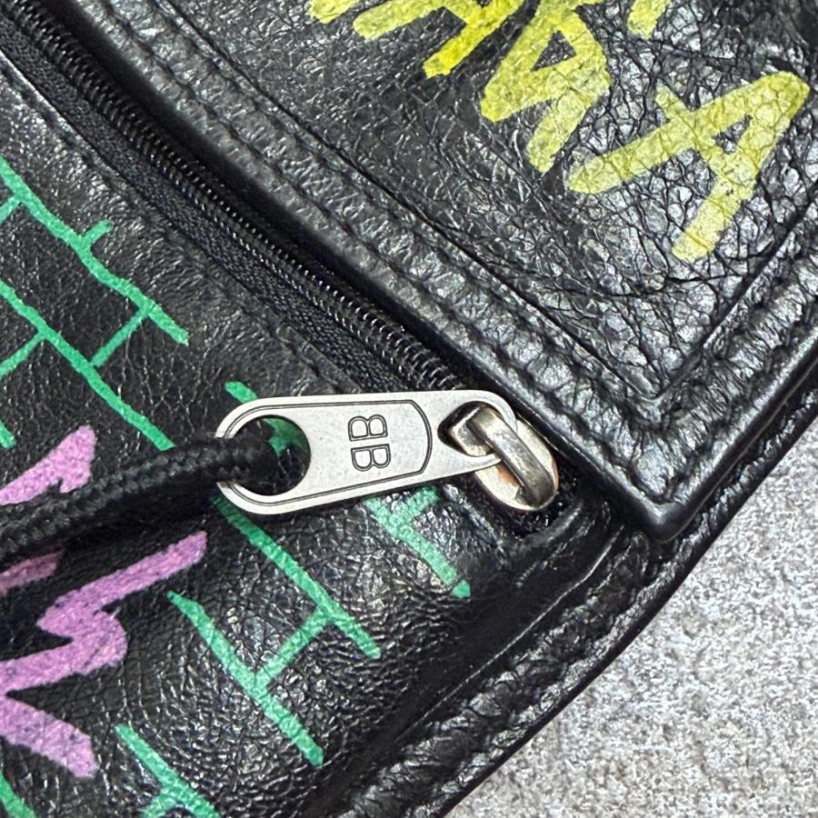 BALENCIAGA（バレンシアガ） エクスプローラー グラフィック レザー