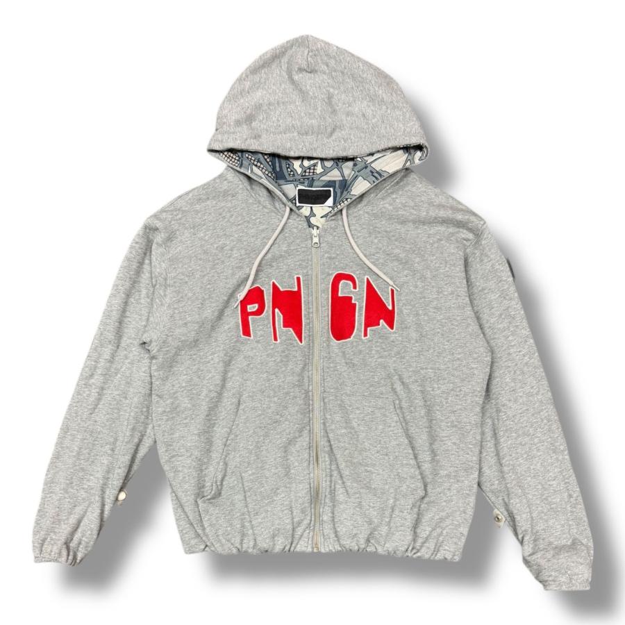 PHINGERIN フィンガリン 25SS PNGN ZIP HOODIE HEATHER GREY ジップ