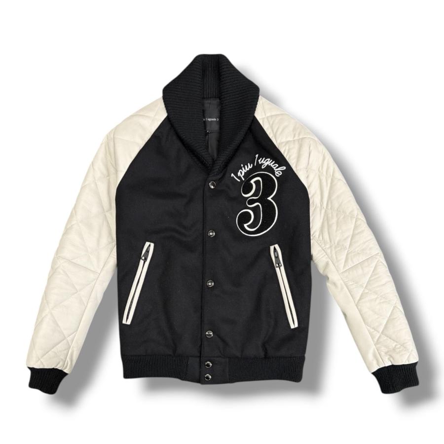 参考上代217800円 1piu1uguale3 3WAPPENDOTSTUDIAMJKT スタジャン