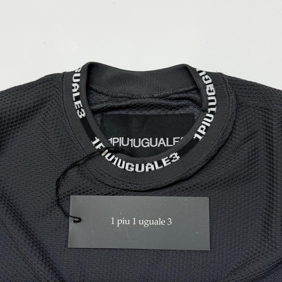 1PIU1UGUALE3 SPORT MOVING MESH CREWTシャツ 1piu1uguale3 ウノピュウノウグァーレトレ 113 SPORT TECHNICAL MESH