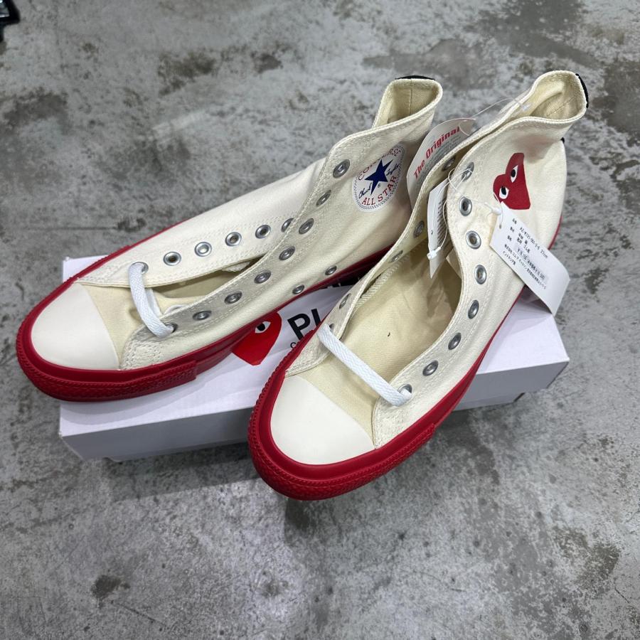 未使用品 PLAY COMME des GARCONS × CONVERSE プレイコムデギャルソン