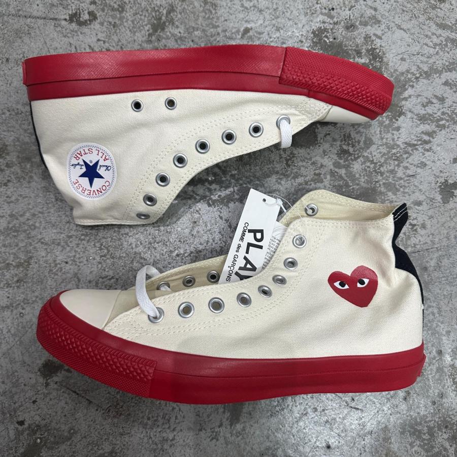 未使用品 PLAY COMME des GARCONS × CONVERSE プレイコムデギャルソン