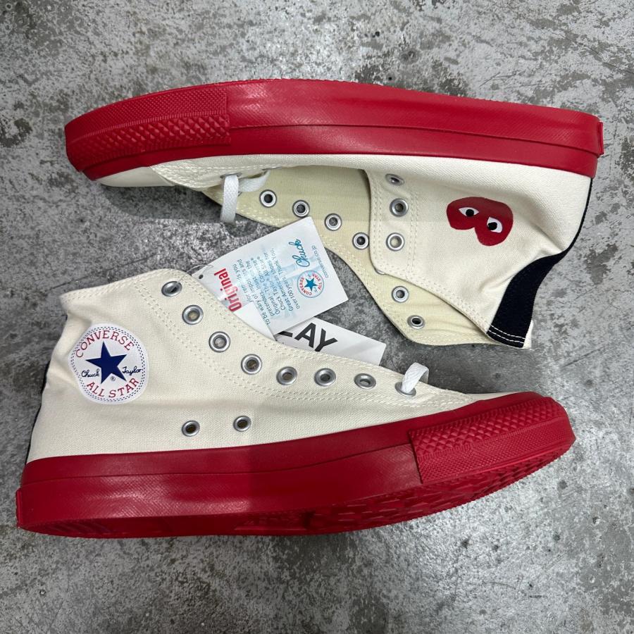 未使用品 PLAY COMME des GARCONS × CONVERSE プレイコムデギャルソン