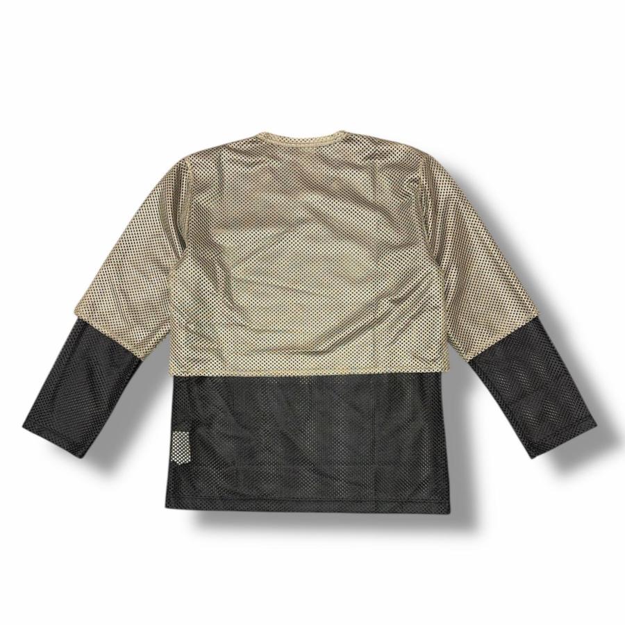 COMME des GARCONS HOMME PLUS コムデギャルソン 25AW layered mesh t
