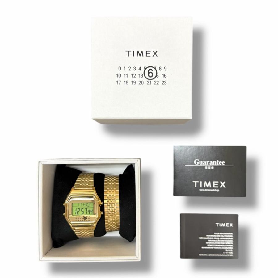 MM6 未使用 × TIMEX T80 Digital Watch ギフトセットウォッチ デジタル