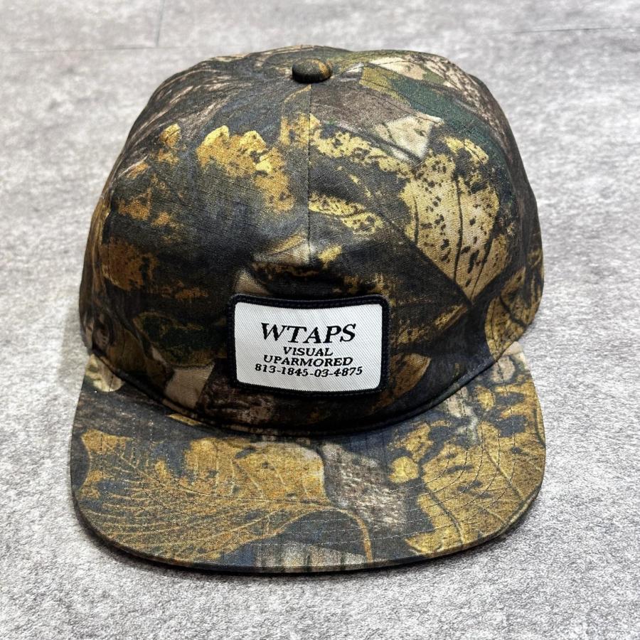 未使用 WTAPS 25AW MILITIA 02 / CAP COTTON. RIPSTOP. TEXTILE 総柄