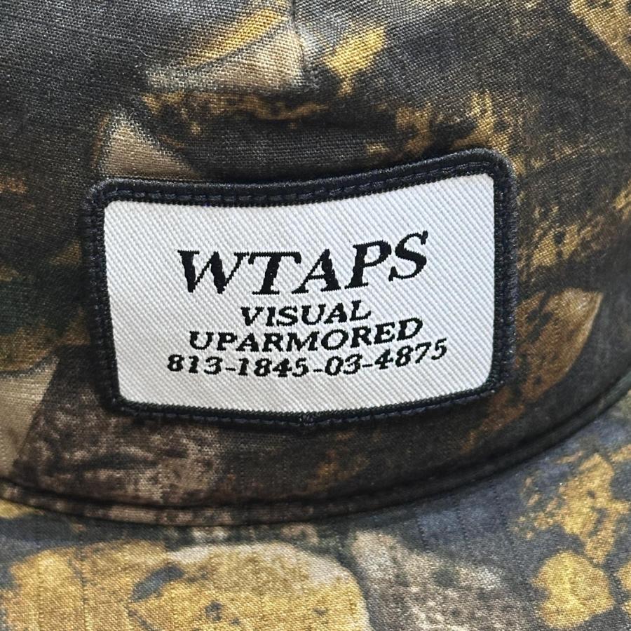 未使用 WTAPS 25AW MILITIA 02 / CAP COTTON. RIPSTOP. TEXTILE 総柄