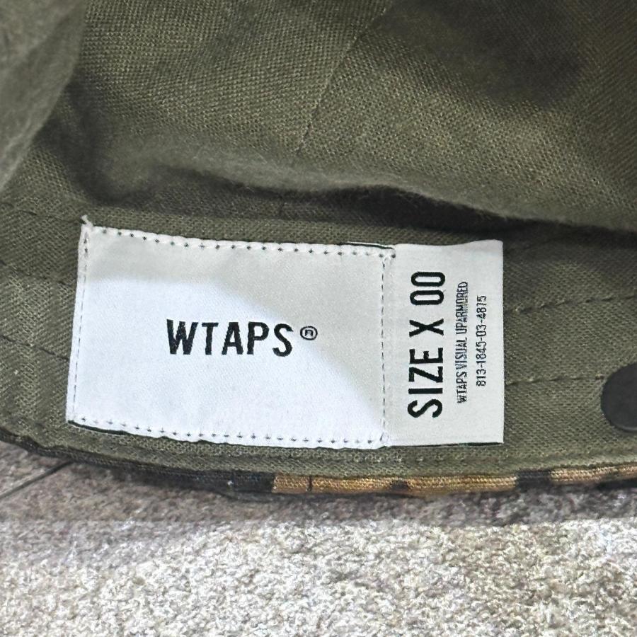 未使用 WTAPS 25AW MILITIA 02 / CAP COTTON. RIPSTOP. TEXTILE 総柄