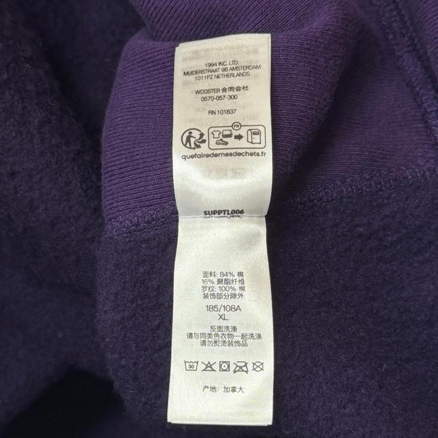 国内正規 Supreme 23AW Box Logo Hooded Sweatshirt ボックスロゴフーディー スウェットパーカー シュプリーム パープル XL （2925M）_5