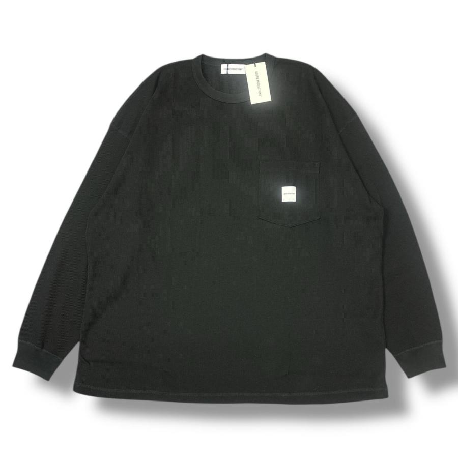 COOTIE PRODUCTIONS 25SS T/C Waffle Error Fit L/S Tee ワッフル長袖T