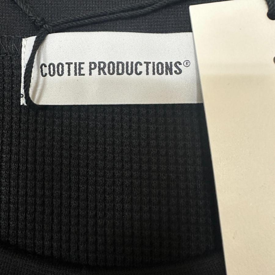 COOTIE PRODUCTIONS 25SS T/C Waffle Error Fit L/S Tee ワッフル長袖T