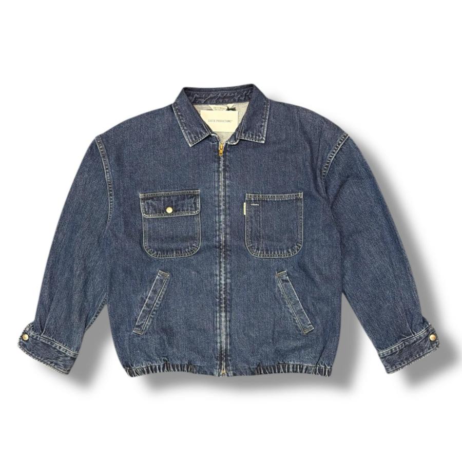 参考上代31900円 未使用 COOTIE PRODUCTIONS〓 22AW Denim Zip Up Work