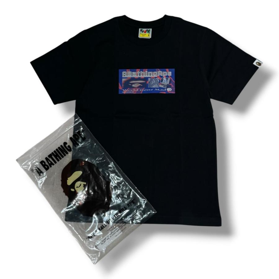 A Bathing Ape ハンドプリント Tシャツ Lサイズ A BATHING APE アベイシングエイプ HANDPRINT LOGO TEE ハンドプリント