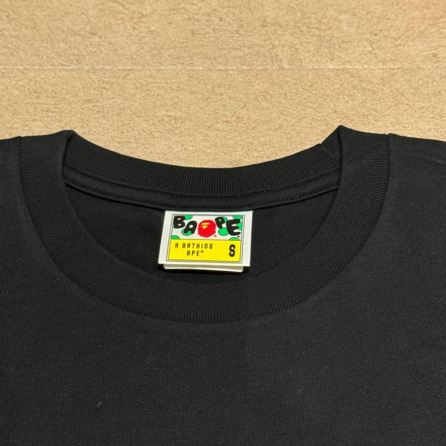 A BATHING APE アベイシングエイプ HANDPRINT LOGO TEE ハンドプリント
