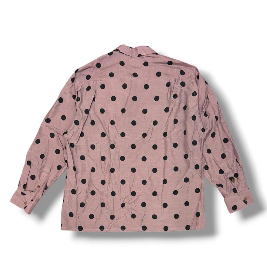 WACKO MARIA（ワコマリア） DOTS OPEN COLLAR SHIRT ドットオープン
