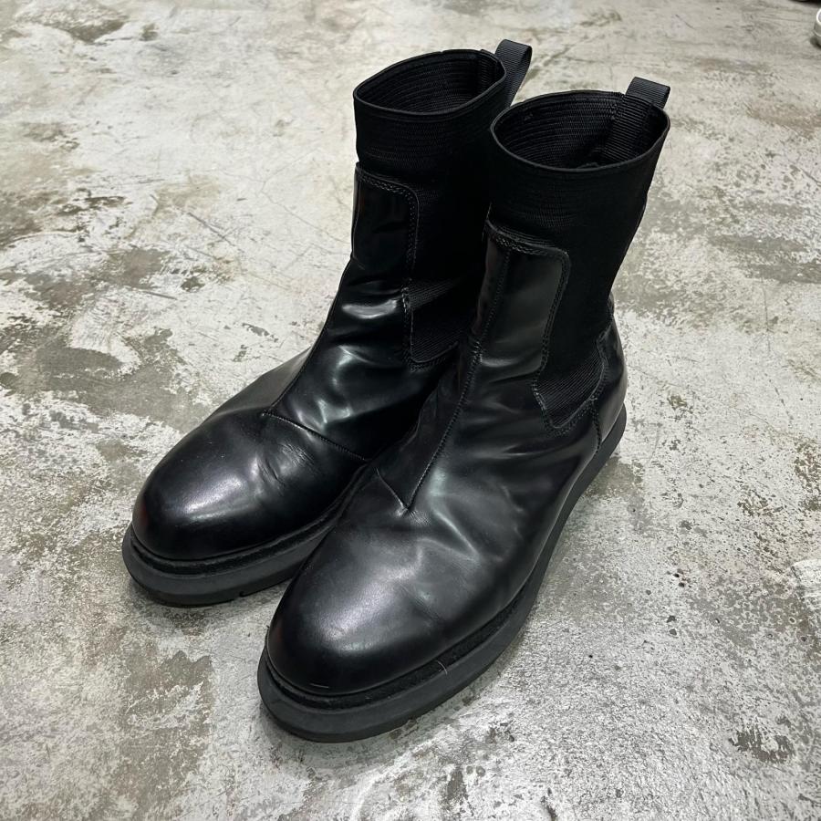 sacai（サカイ） チェルシー サイドゴアブーツ レザーブーツ レザー