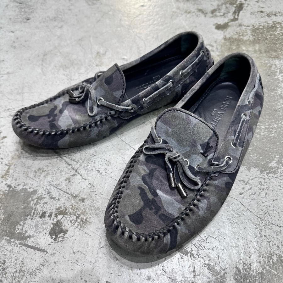 LOUIS VUITTON（ルイ・ヴィトン） 迷彩 ドライビングシューズ