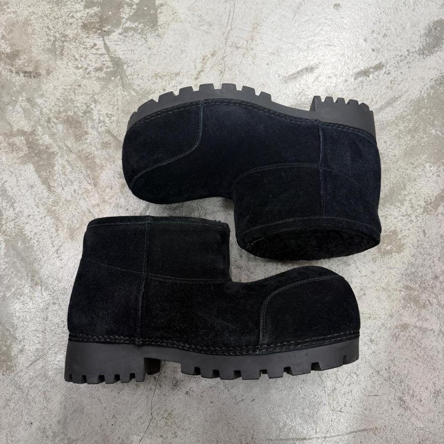 BALENCIAGA（バレンシアガ） Alaska Fur Bootie アラスカ ファーブーツ