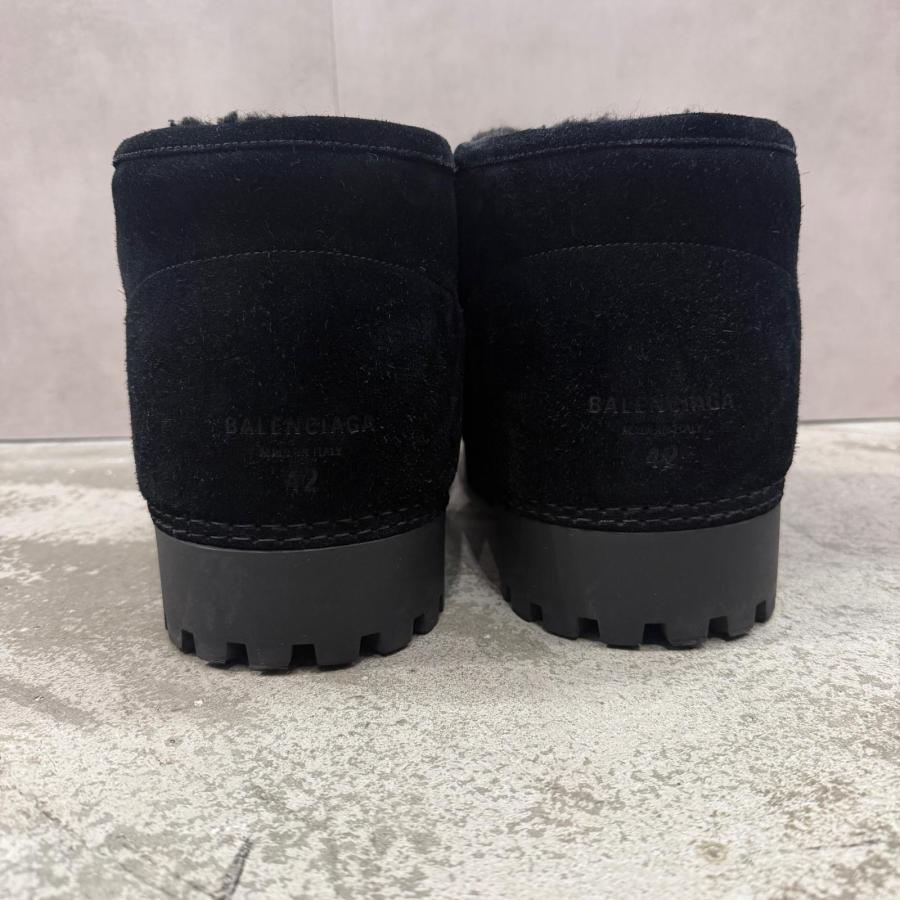 BALENCIAGA（バレンシアガ） Alaska Fur Bootie アラスカ ファーブーツ