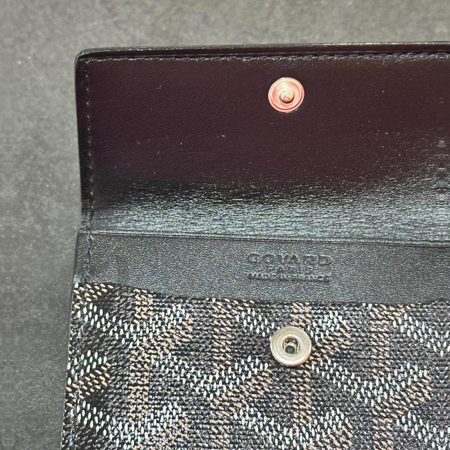Goyard ゴヤール　マリニー ウォレット 財布　ブラック GOYARD（ゴヤール） マリニーウォレット 二つ折り財布 カード入れ 小銭