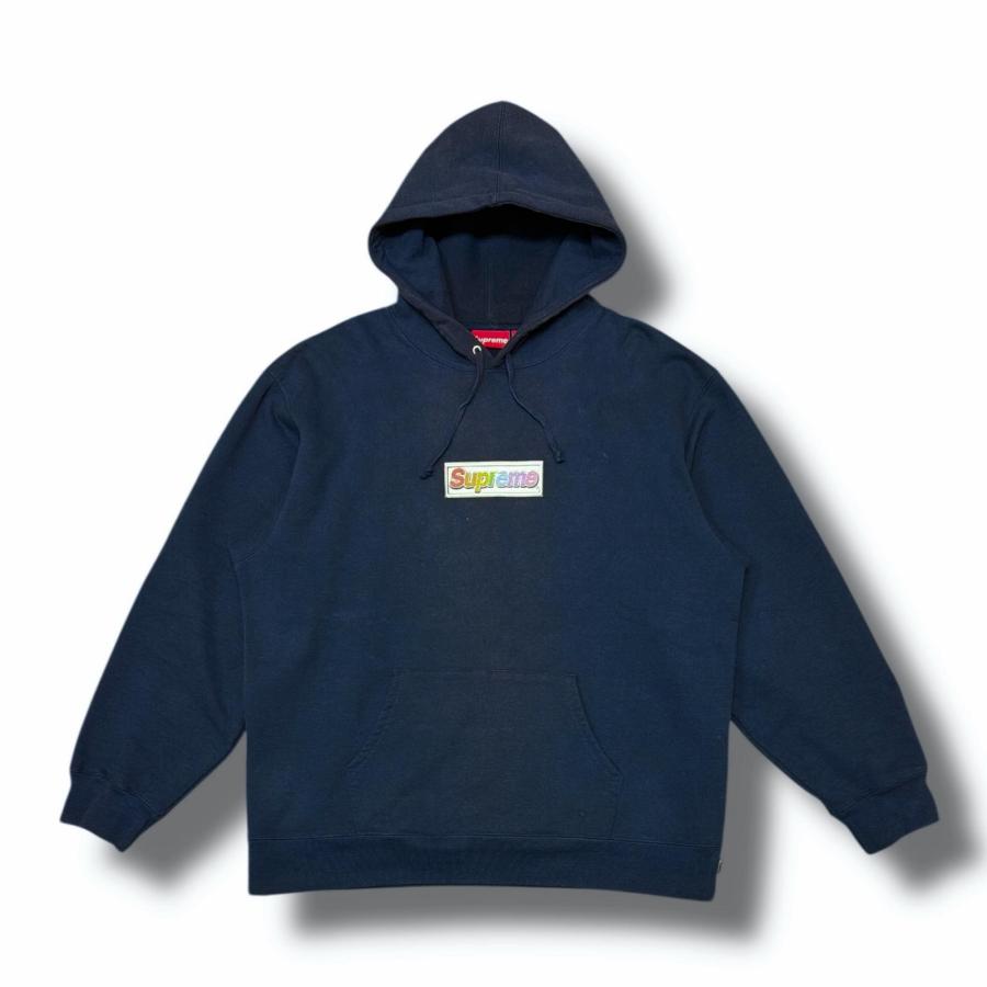Supreme 国内正規 22SS Bling Box Logo Hooded Sweatshirt ブリング