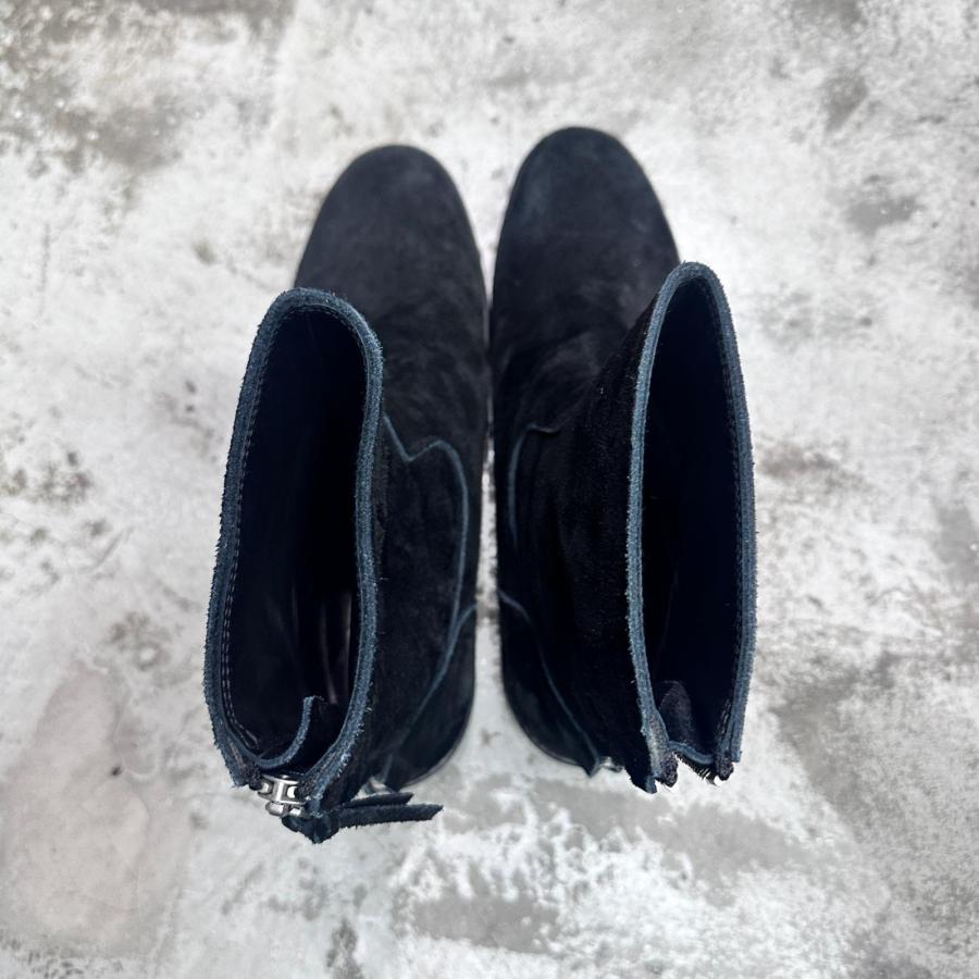 MINEDENIM Suede Leather Boots スエード レザー ブーツ マインデニム
