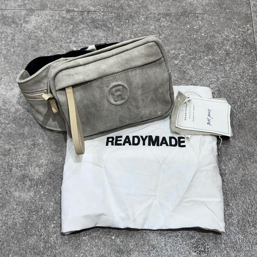 READYMADE BODY POUCH/WHITE ボディーバッグ ショルダーバッグ レディ