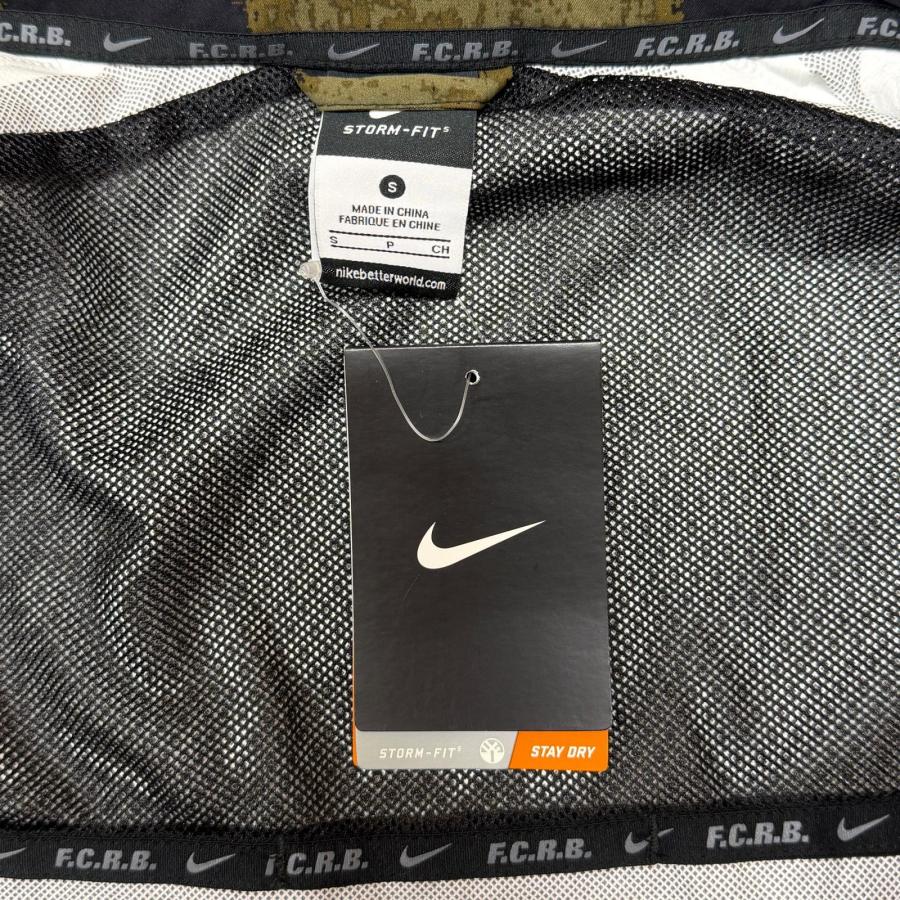 Bristol FCRB Nike コラボ　ヒョウ柄柄セットアップM F.C.Real Bristol × NIKE CAMO STORM-FIT JACKET レオパードジャケット
