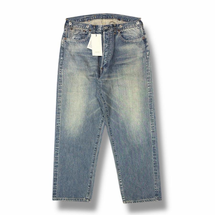 A.PRESSE 25AW No.22 アプレッセ　ワイドデニムパンツ 参考上代74800円 未使用 A.PRESSE 25AW No.22 Washed Wide Denim Pants