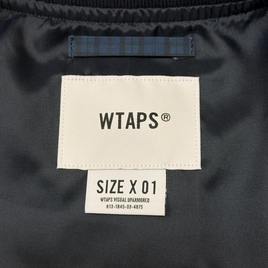 wtaps 25aw 23aw カレッジ 参考上代49500円 未使用 WTAPS 25AW RS / JACKET POLY. TUSSAH