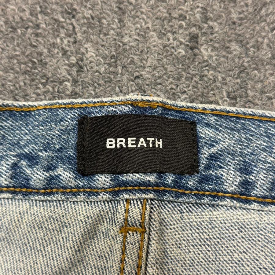 BREATH BLESS 24AW GRUNGE WIDE DENIM PANTS グランジ ワイドデニム 