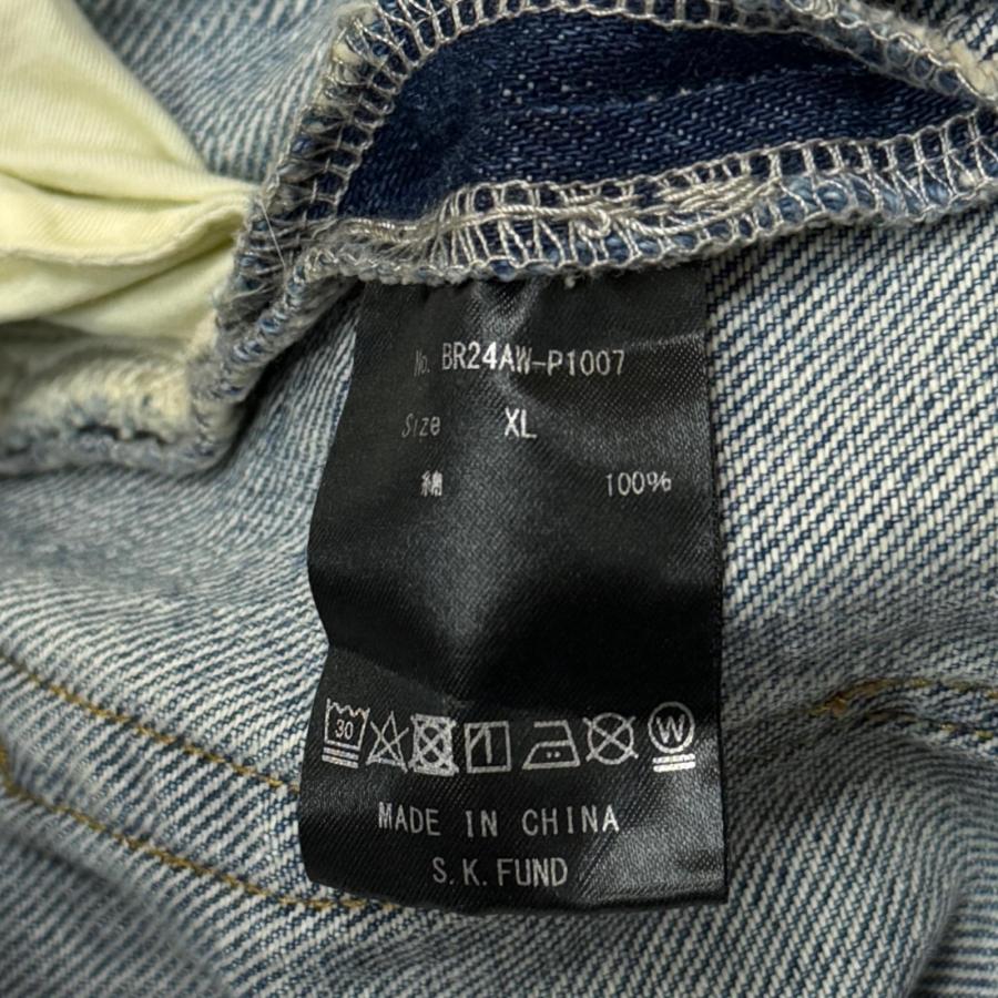 BREATH BLESS 24AW GRUNGE WIDE DENIM PANTS グランジ ワイドデニム 