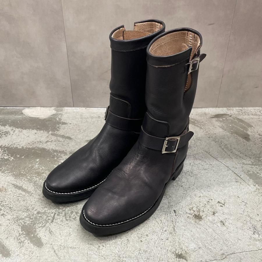 参考上代107800円 CUSHMAN OILED LEATHER ENGINEER BOOTS エンジニア