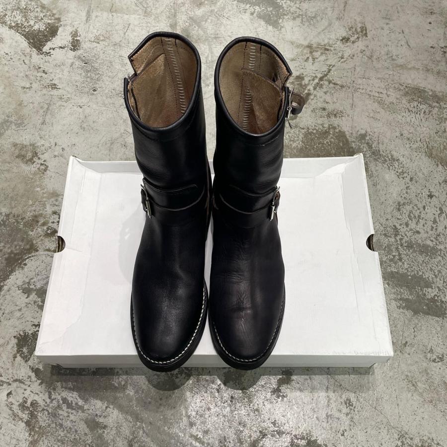 参考上代107800円 CUSHMAN OILED LEATHER ENGINEER BOOTS エンジニア