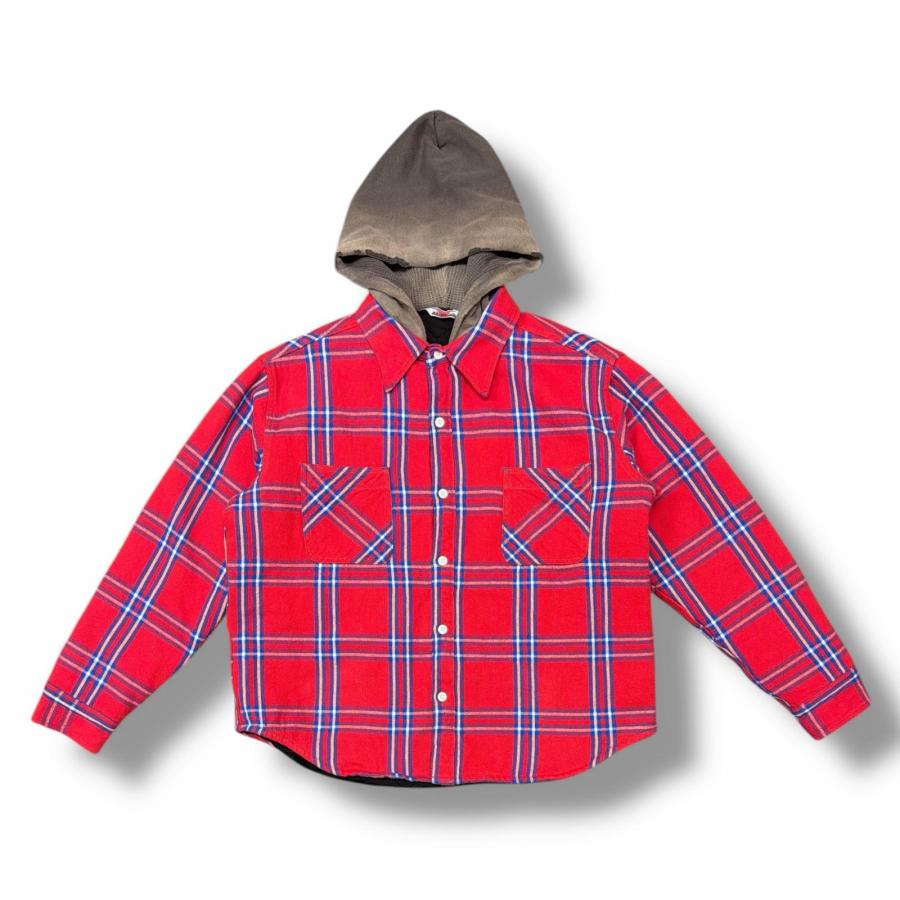 参考上代114400円 SAINT MICHAEL 24AW SHIRT JK FRANNEL フランネル