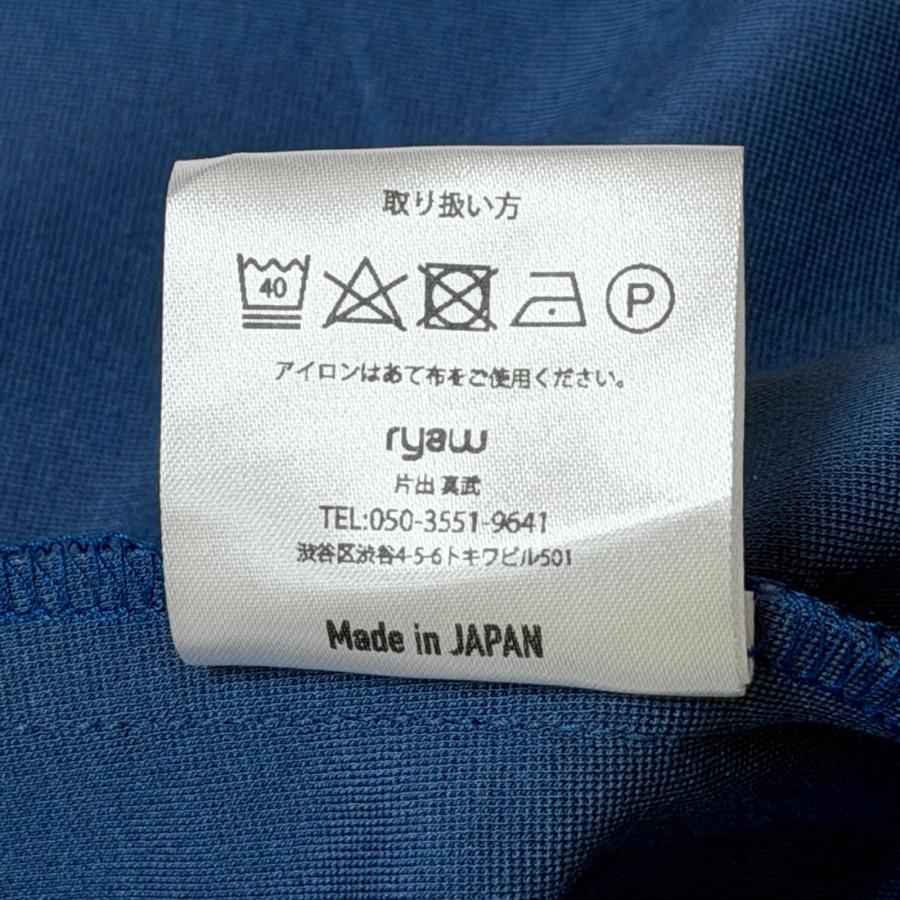ryaw リャウ 25SS SW POLO SHIRTS 半袖スウェットポロシャツ ry-251