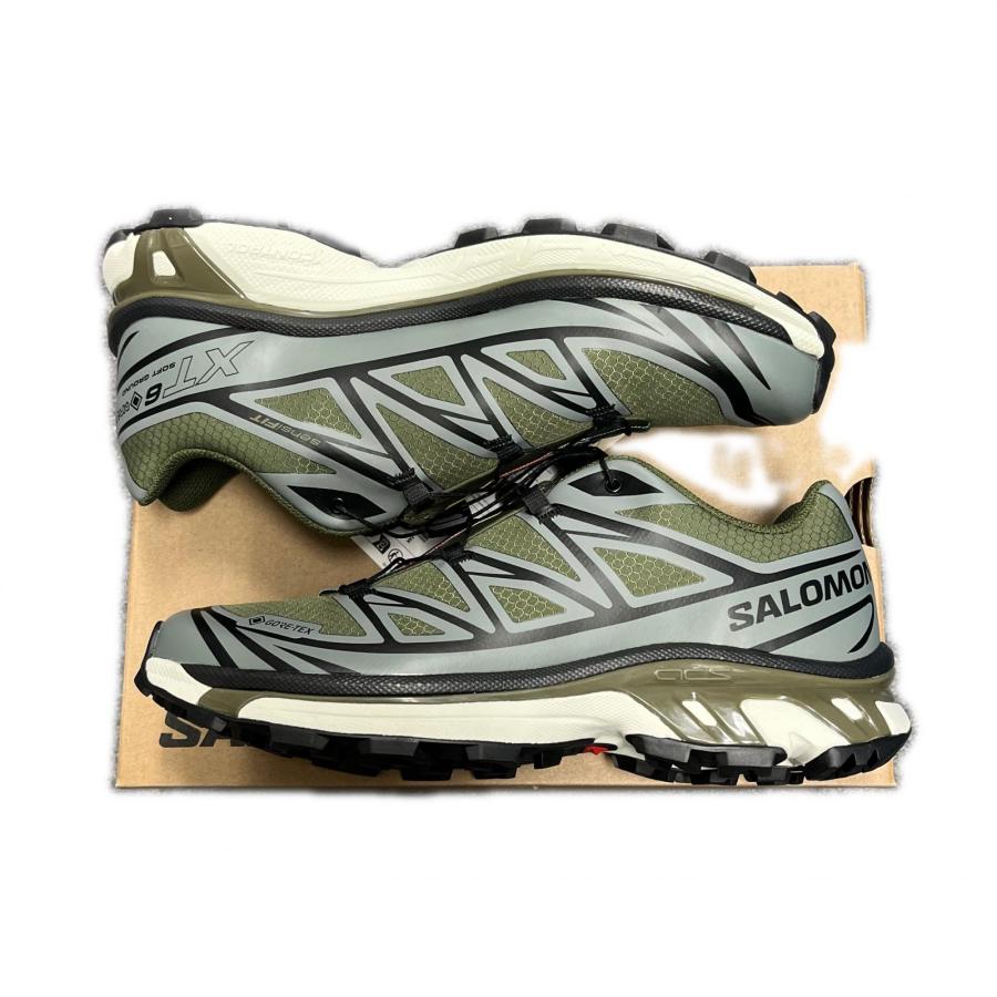 未使用品 SALOMON サロモン XT-6 GORE-TEX スニーカー 477327 Olive 