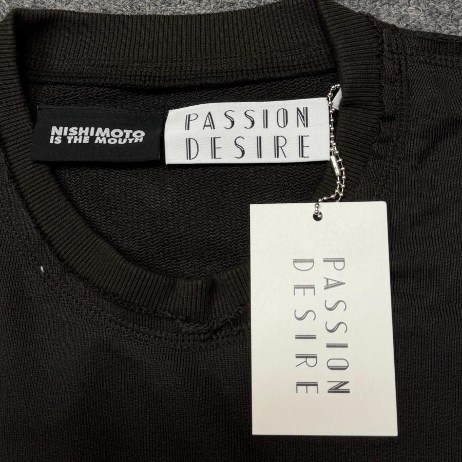 未使用 el conductorH × NISHIMOTO IS THE MOUTH 24SS COTTON CLASSIC CREWNECK SWEATER スウェット トレーナー コラボ コンダクター PD24MC05 ブラック 4_4