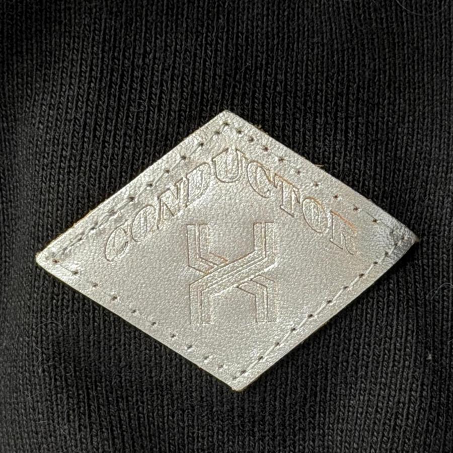 未使用 el conductorH × NISHIMOTO IS THE MOUTH 24SS COTTON CLASSIC CREWNECK SWEATER スウェット トレーナー コラボ コンダクター PD24MC05 ブラック 4_6