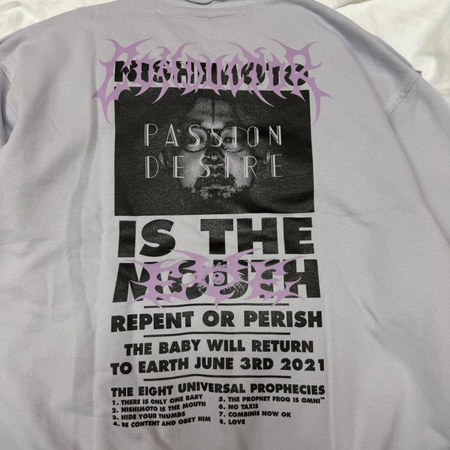 未使用 el conductorH × NISHIMOTO IS THE MOUTH 24SS COTTON CLASSIC CREWNECK SWEATER スウェット コラボ コンダクター ニシモトイズザマウス PD24MC05 LVD 4_2