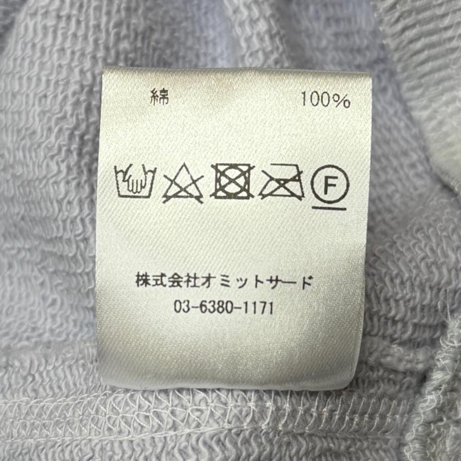 未使用 el conductorH 24SS COTTON CLASSIC CREWNECK SWEATER プリント クルーネック スウェット トレーナー コラボ コンダクター PD24MC05 ラベンダー 4_4