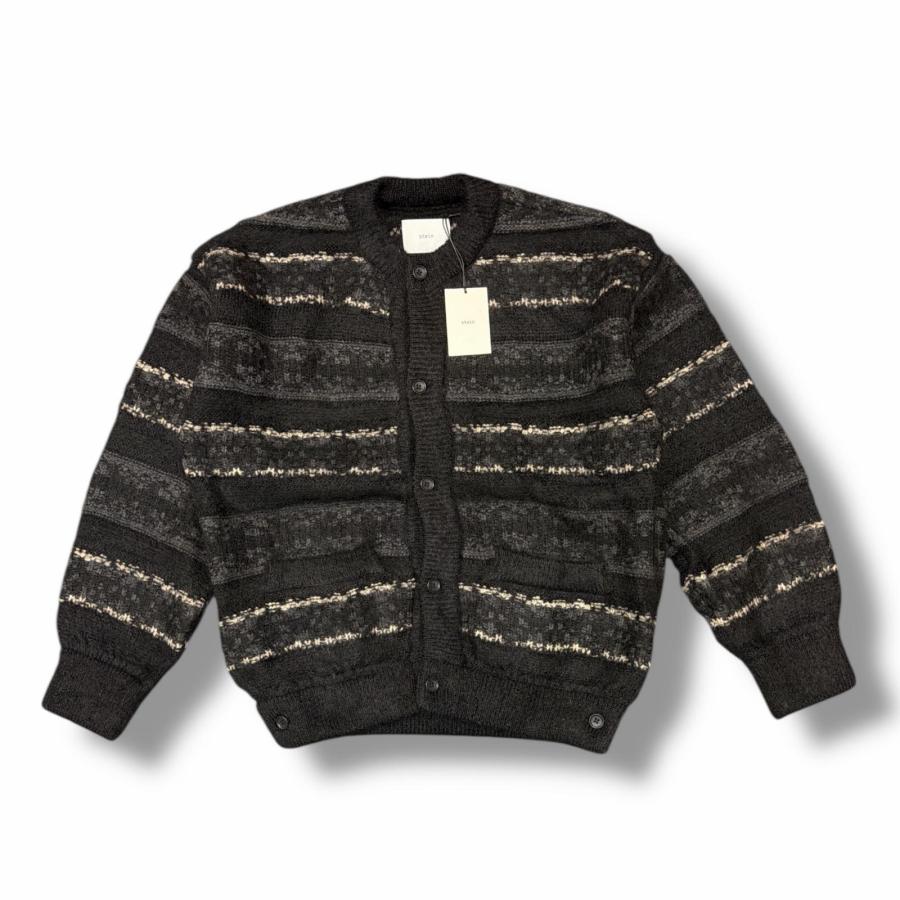 未使用 stein(ssstein) 22AW Silk Mohair Fair Isle Knit Cardigan