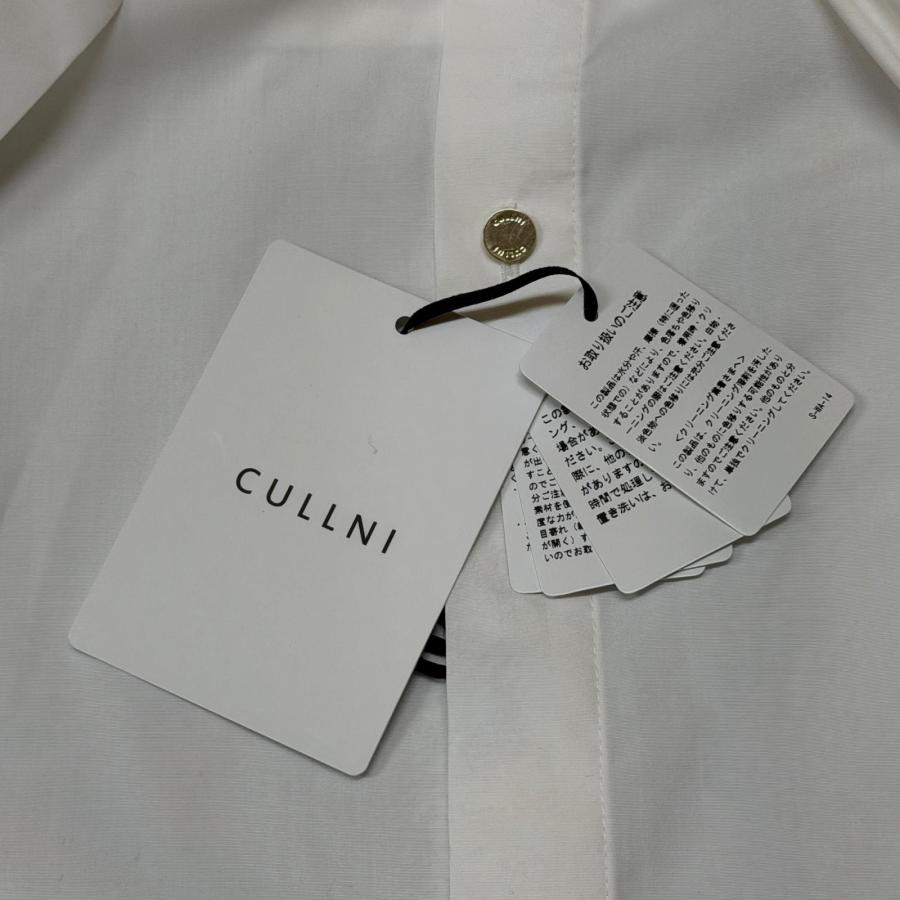 未使用品 CULLNI クルニ 25SS Double Satin Bow Tie Short Sleeve