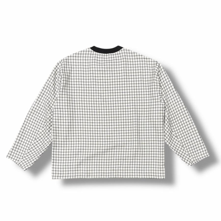 参考上代26400円 未使用 CULLNI 25SS Check Drawstring Long Sleeve