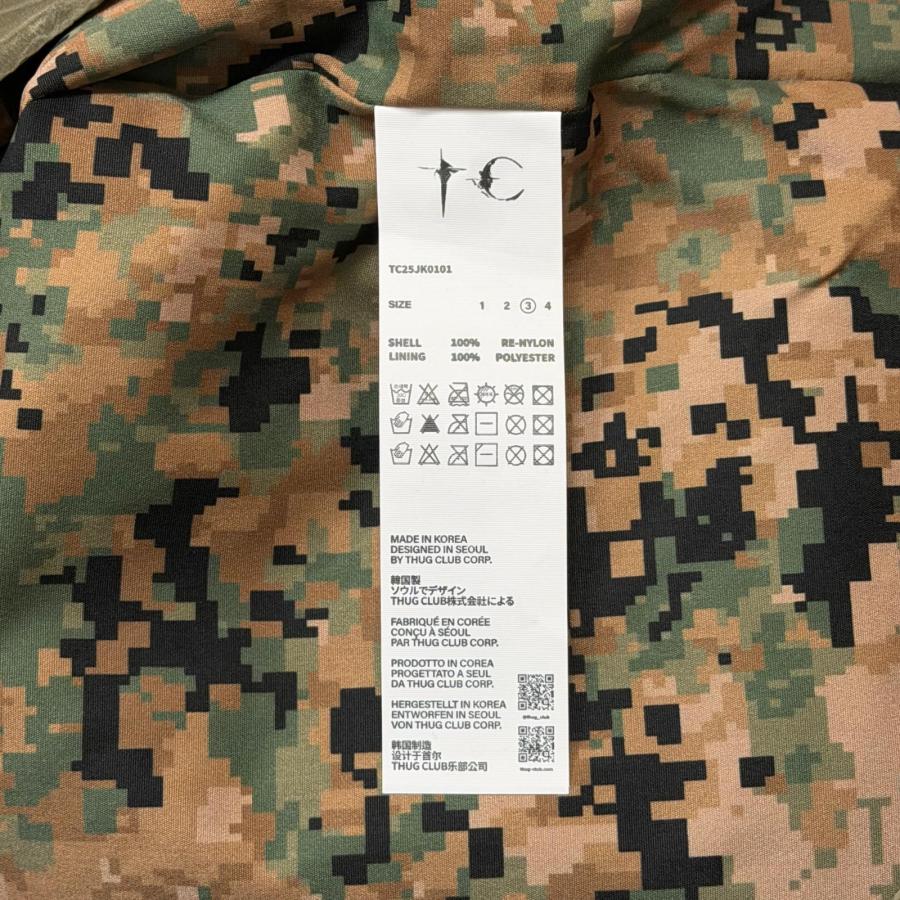 未使用品 THUG CLUB サグクラブ 25SS Scarred Wind Soldier スカー