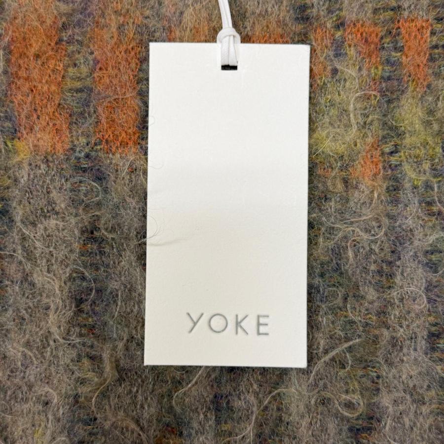 参考上代57200円 未使用 YOKE 25SS TREE JAQUARD MOHAIR SWEATER