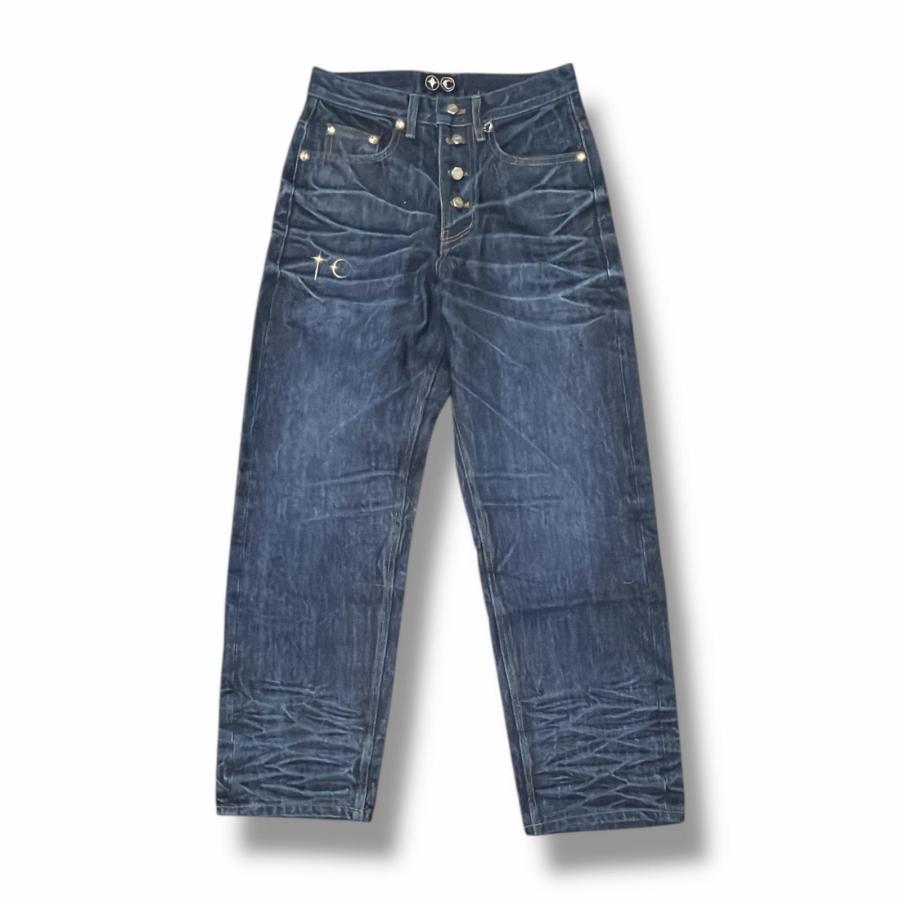 参考上代112,200円 未使用 THUG CLUB Naval Warfare Denim Pants