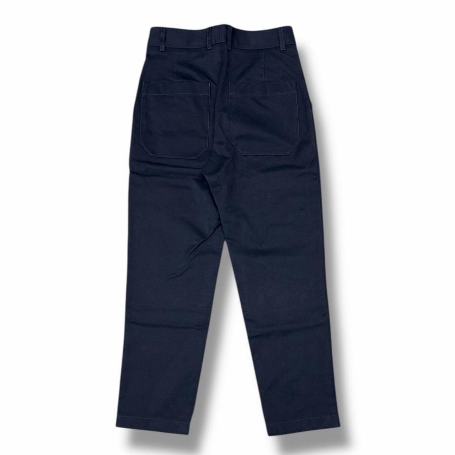参考上代59400円 未使用 STUDIO NICHOLSON PEACHED COTTON TWILL ピーチ加工コットンツイル チノパンツ スタジオニコルソン 1337 ダークネイビー XS （5054M） 参考上代59400円 未使用 STUDIO NICHOLSON PEACHED COTTON TWILL